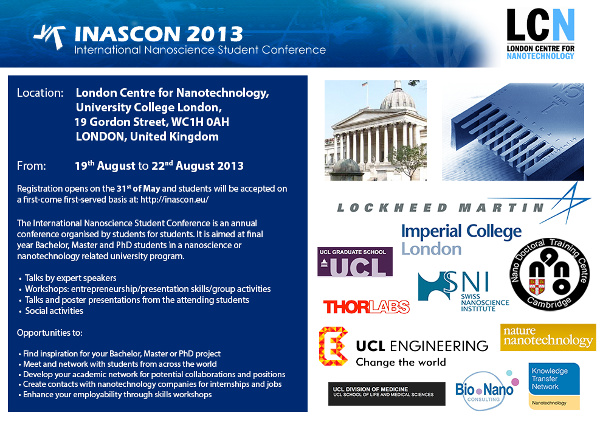 The 7th INASCON (International Nanoscience Student Conference)